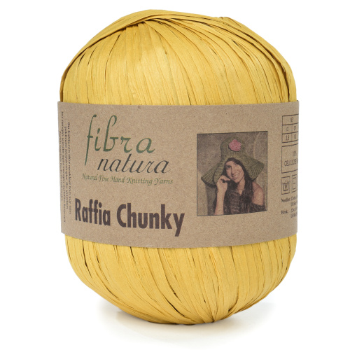 Купить пряжу FIBRA NATURA RAFFIA CHUNKY цвет 114-03 производства фабрики FIBRA NATURA