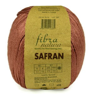 Купить пряжу FIBRA NATURA SAFRAN цвет 25-34 производства фабрики FIBRA NATURA