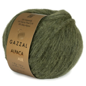 Купить пряжу GAZZAL Alpaca Air цвет 101 производства фабрики GAZZAL