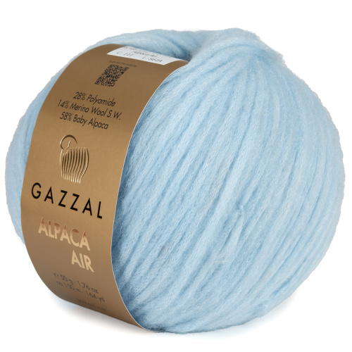 Купить пряжу GAZZAL Alpaca Air цвет 111 производства фабрики GAZZAL