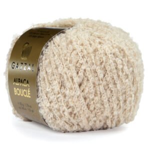Купить пряжу GAZZAL Alpaca Boucle цвет 121 производства фабрики GAZZAL
