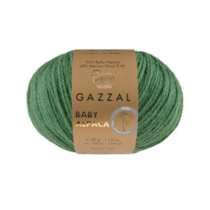 Купить пряжу GAZZAL Baby Alpaca цвет 46034 производства фабрики GAZZAL
