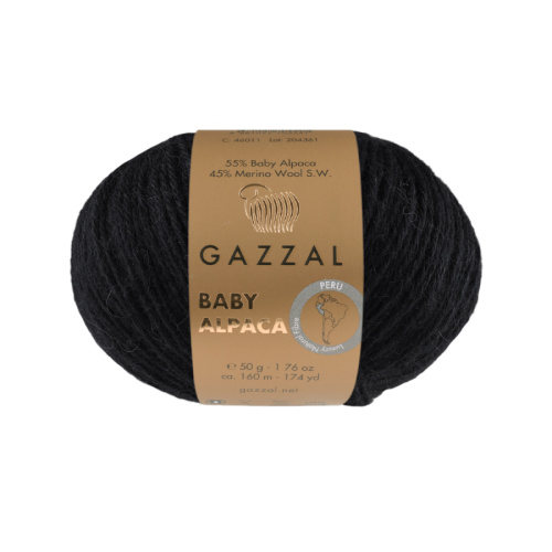 Купить пряжу GAZZAL Baby Alpaca цвет 46037 производства фабрики GAZZAL