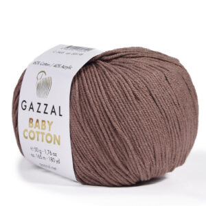Купить пряжу GAZZAL Baby Cotton цвет 3455 производства фабрики GAZZAL