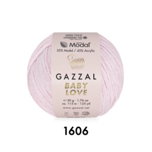 Купить пряжу GAZZAL Baby Love цвет 1606 производства фабрики GAZZAL