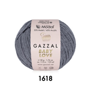 Купить пряжу GAZZAL Baby Love цвет 1618 производства фабрики GAZZAL