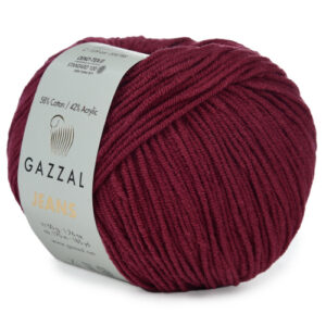 Купить пряжу GAZZAL Jeans цвет 1139 производства фабрики GAZZAL