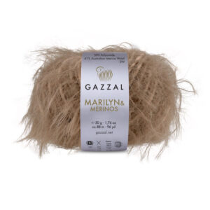 Купить пряжу GAZZAL Marilyn & Merinos цвет 8272 производства фабрики GAZZAL
