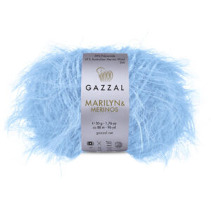 Купить пряжу GAZZAL Marilyn & Merinos цвет 8280 производства фабрики GAZZAL