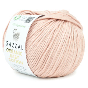 Купить пряжу GAZZAL Organic Baby Cotton цвет 416 производства фабрики GAZZAL
