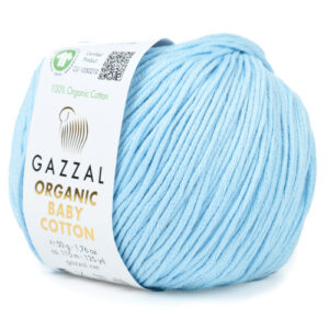 Купить пряжу GAZZAL Organic Baby Cotton цвет 423 производства фабрики GAZZAL