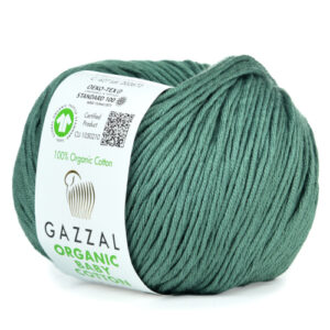 Купить пряжу GAZZAL Organic Baby Cotton цвет 427 производства фабрики GAZZAL
