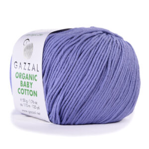 Купить пряжу GAZZAL Organic Baby Cotton цвет 428 производства фабрики GAZZAL