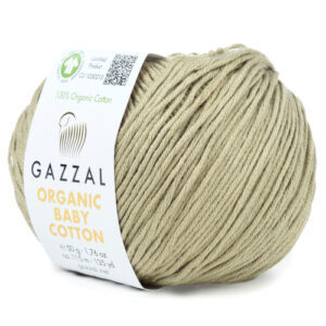 Купить пряжу GAZZAL Organic Baby Cotton цвет 431 производства фабрики GAZZAL