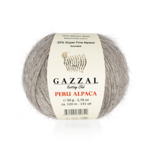 Купить пряжу GAZZAL Peru Alpaca цвет 2301 производства фабрики GAZZAL