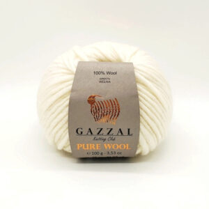 Купить пряжу GAZZAL Pure Wool-4 цвет 5242 производства фабрики GAZZAL