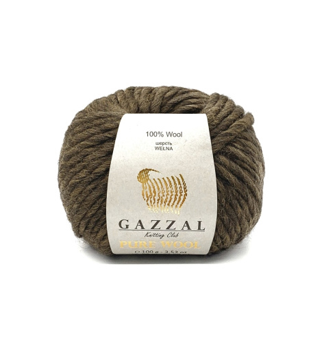 Купить пряжу GAZZAL Pure Wool-4 цвет 5246 производства фабрики GAZZAL