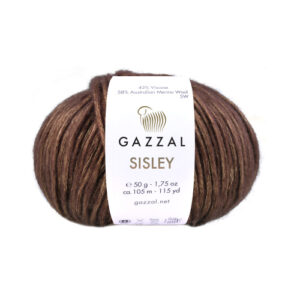 Купить пряжу GAZZAL Sisley цвет 5713 производства фабрики GAZZAL