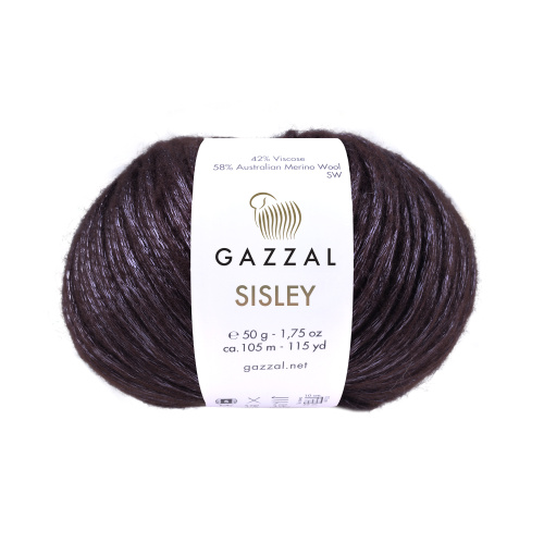 Купить пряжу GAZZAL Sisley цвет 5715 производства фабрики GAZZAL