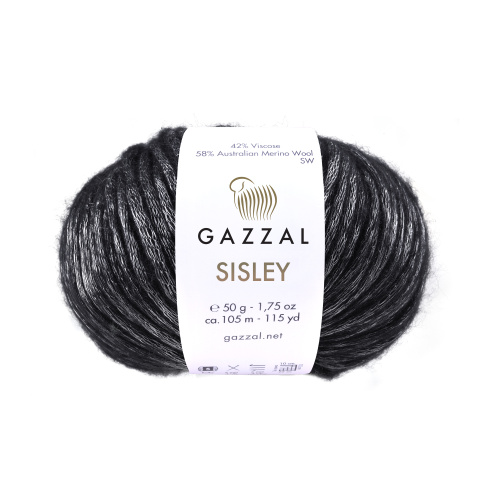 Купить пряжу GAZZAL Sisley цвет 5717 производства фабрики GAZZAL