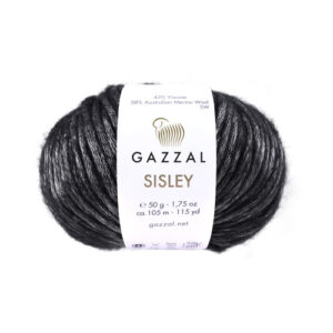 Купить пряжу GAZZAL Sisley цвет 5717 производства фабрики GAZZAL