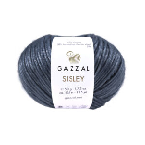 Купить пряжу GAZZAL Sisley цвет 5720 производства фабрики GAZZAL