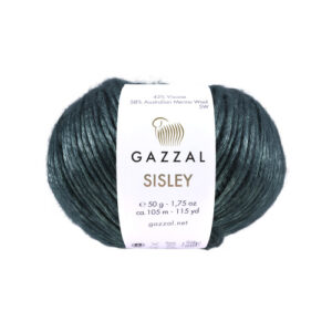 Купить пряжу GAZZAL Sisley цвет 5723 производства фабрики GAZZAL