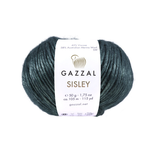 Купить пряжу GAZZAL Sisley цвет 5723 производства фабрики GAZZAL