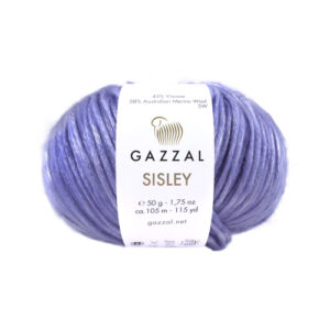 Купить пряжу GAZZAL Sisley цвет 5732 производства фабрики GAZZAL