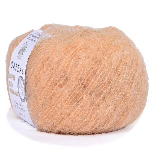 Купить пряжу GAZZAL Super Kid Mohair цвет 64404 производства фабрики GAZZAL