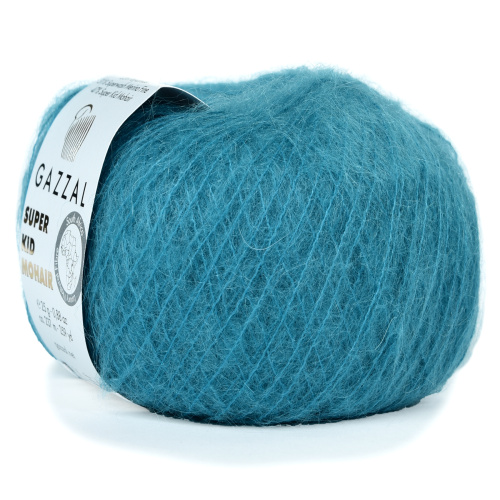 Купить пряжу GAZZAL Super Kid Mohair цвет 64425 производства фабрики GAZZAL