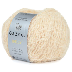 Купить пряжу GAZZAL Teddy цвет 6534 производства фабрики GAZZAL