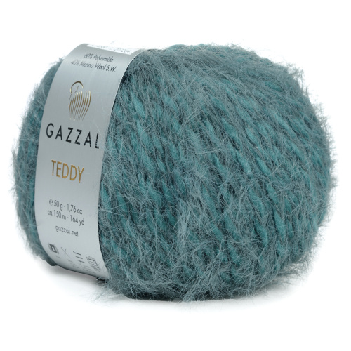 Купить пряжу GAZZAL Teddy цвет 6560 производства фабрики GAZZAL