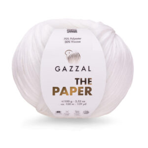 Купить пряжу GAZZAL The Paper цвет 3969 производства фабрики GAZZAL