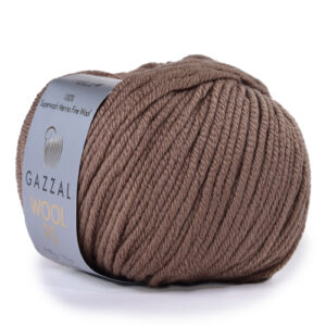 Купить пряжу GAZZAL Wool 90 цвет 3661 производства фабрики GAZZAL