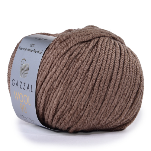 Купить пряжу GAZZAL Wool 90 цвет 3661 производства фабрики GAZZAL