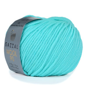 Купить пряжу GAZZAL Wool 90 цвет 3686 производства фабрики GAZZAL