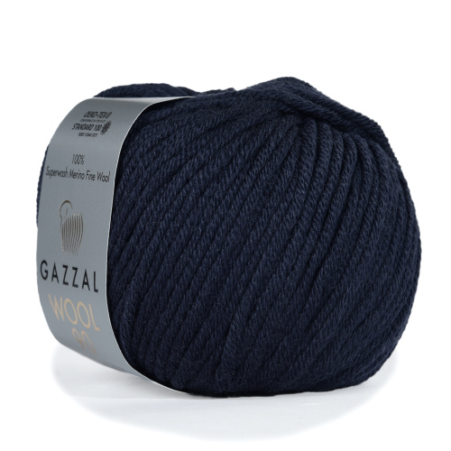 Купить пряжу GAZZAL Wool 90 цвет 3689 производства фабрики GAZZAL