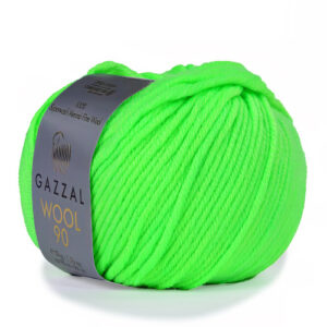 Купить пряжу GAZZAL Wool 90 цвет 3691 производства фабрики GAZZAL