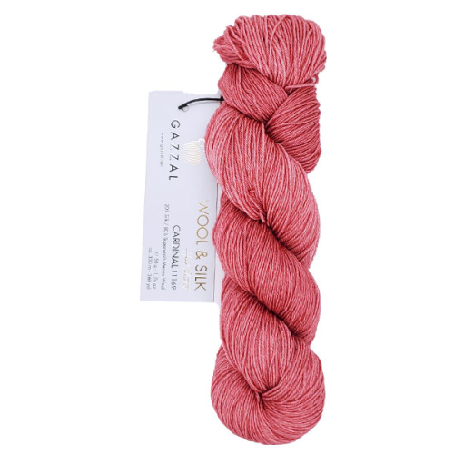 Купить пряжу GAZZAL Wool & Silk цвет 11169 производства фабрики GAZZAL