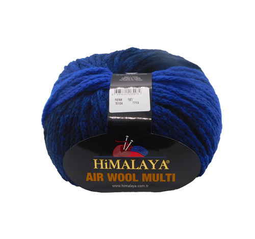 Купить пряжу HiMALAYA AIR WOOL MULTI цвет 76104 производства фабрики HiMALAYA