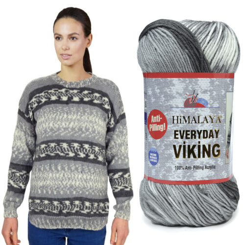Купить пряжу HiMALAYA EVERYDAY VIKING цвет 70527 производства фабрики HiMALAYA