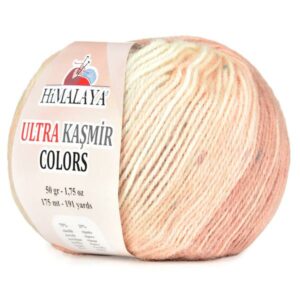 Купить пряжу HiMALAYA ULTRA KASMIR COLORS цвет 56607 производства фабрики HiMALAYA