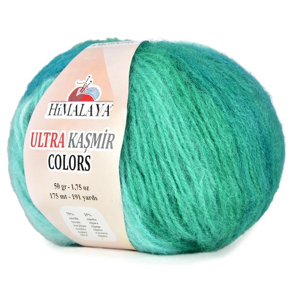 Купить пряжу HiMALAYA ULTRA KASMIR COLORS цвет 56613 производства фабрики HiMALAYA