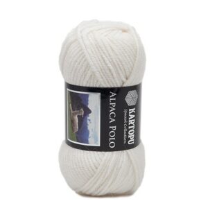 Купить пряжу KARTOPU ALPACA POLO цвет K010 производства фабрики KARTOPU