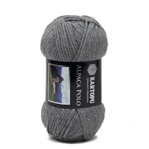 Купить пряжу KARTOPU ALPACA POLO цвет K1001 производства фабрики KARTOPU