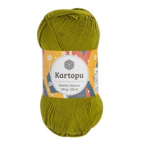 Купить пряжу KARTOPU BAMBU SAKURA цвет K357 производства фабрики KARTOPU