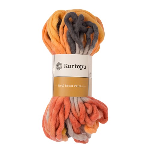 Купить пряжу KARTOPU WOOL DÉCOR PRINTS цвет D3151 производства фабрики KARTOPU