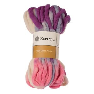 Купить пряжу KARTOPU WOOL DÉCOR PRINTS цвет D3152 производства фабрики KARTOPU
