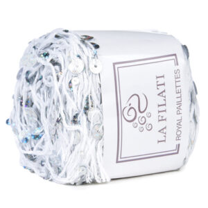 Купить пряжу LA FILATI Royal Paillettes цвет 012 производства фабрики LA FILATI